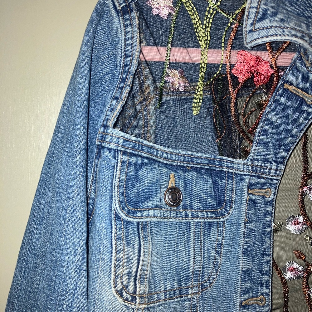 Upcycled  Jean Jacket